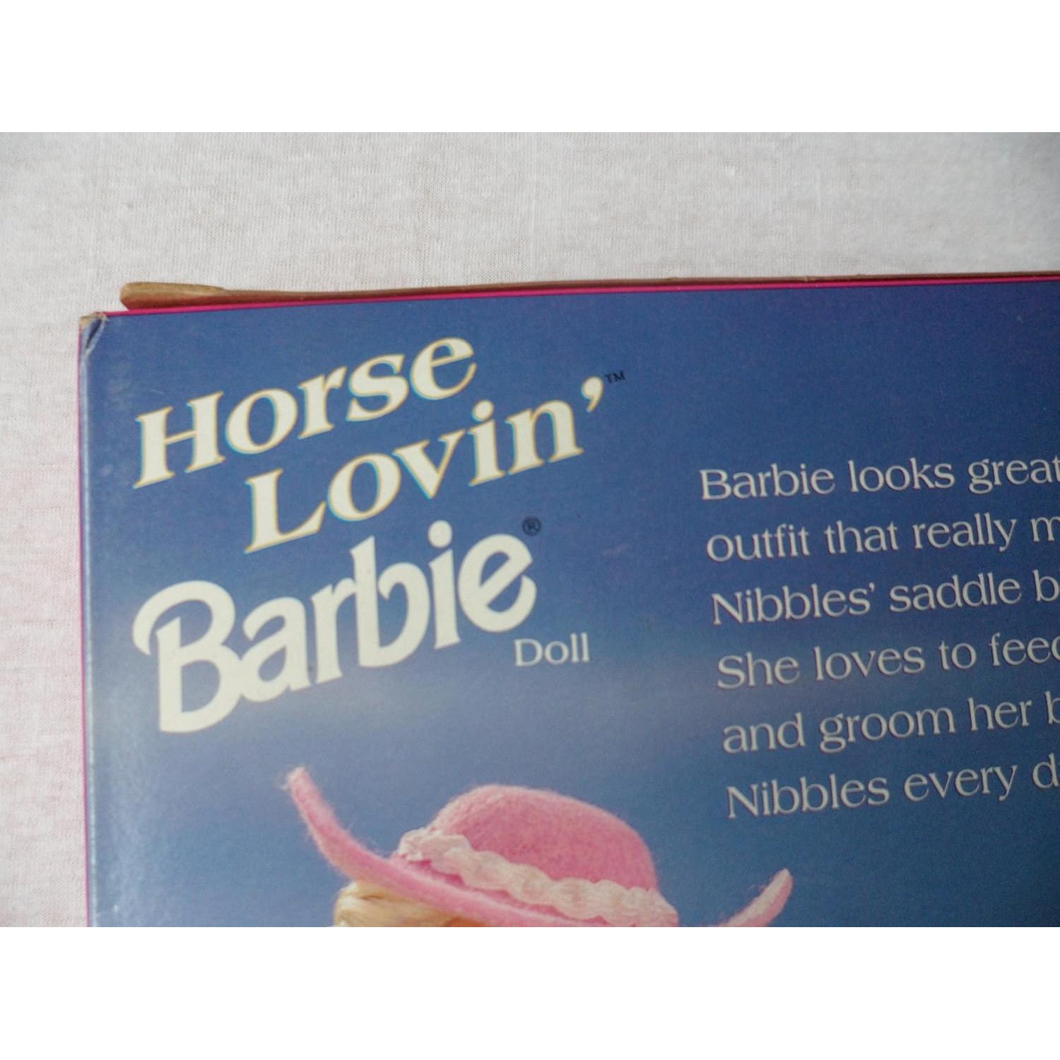 Muñeca Barbie Amante de Caballos Edición Especial 1996