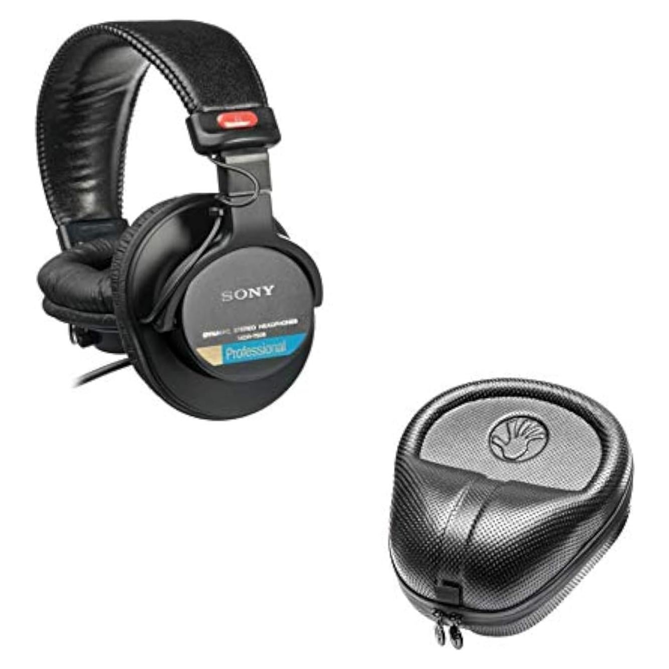 Auriculares Sony MDR-7506 con estuche Slappa - 40mm, 1.02kg