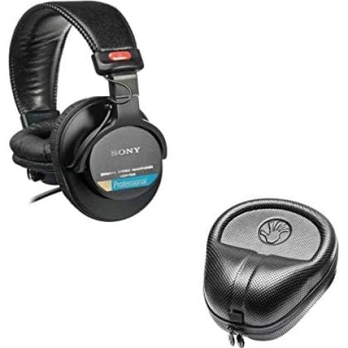Auriculares Sony MDR-7506 con estuche Slappa - 40mm, 1.02kg