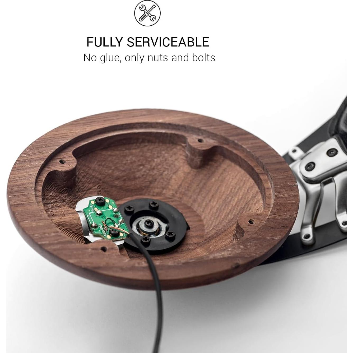 Auriculares Meze 99 Classics Nogal Plata - Cerrados Over-Ear