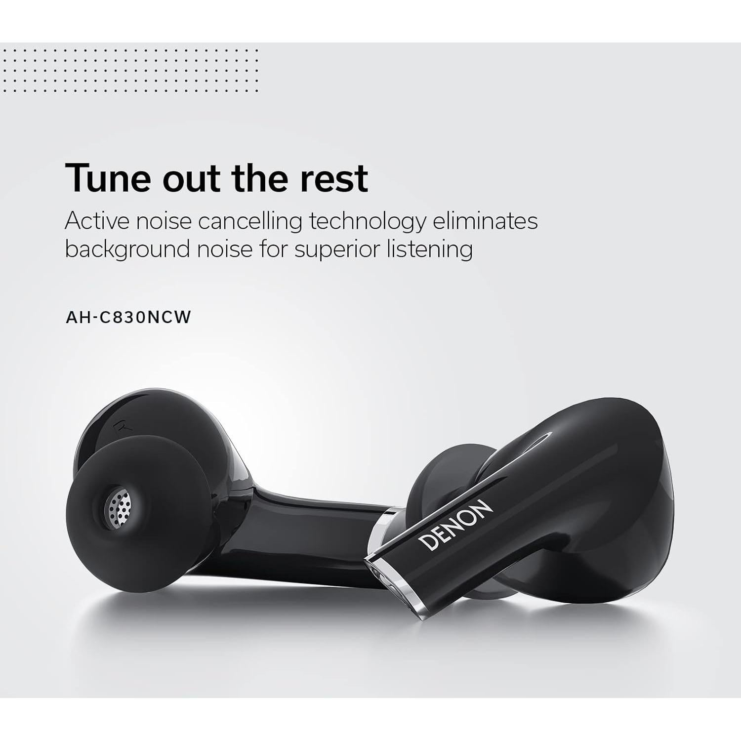 Auriculares In-Ear Denon AH-C830NCW Bluetooth con ANC IPX4