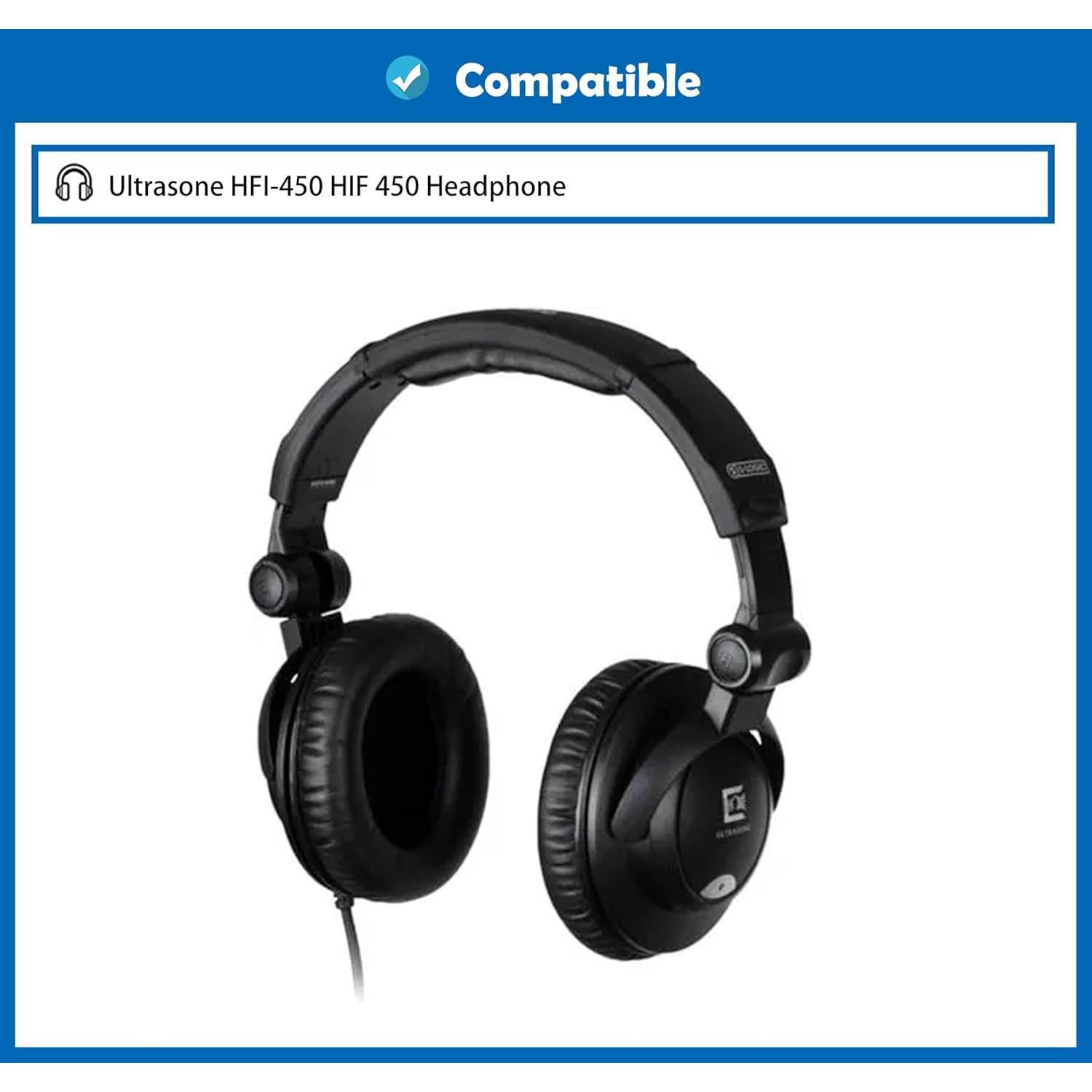 Almohadillas Transpirables DowiTech para Auriculares Ultrasone HFI-450