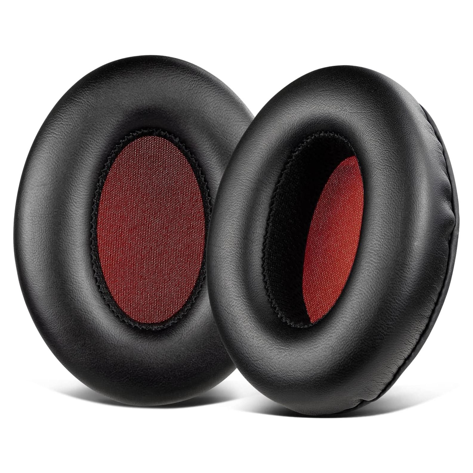 Almohadillas de Repuesto SOULWIT para Auriculares Sennheiser Momentum 1.0 - Negro