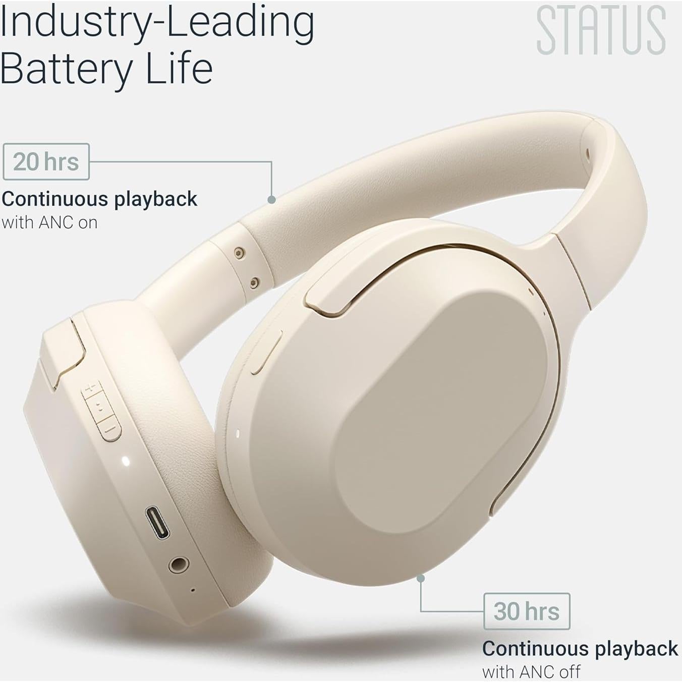 Auriculares Status Core ANC Bluetooth 5.0 - Cancelación Ruido