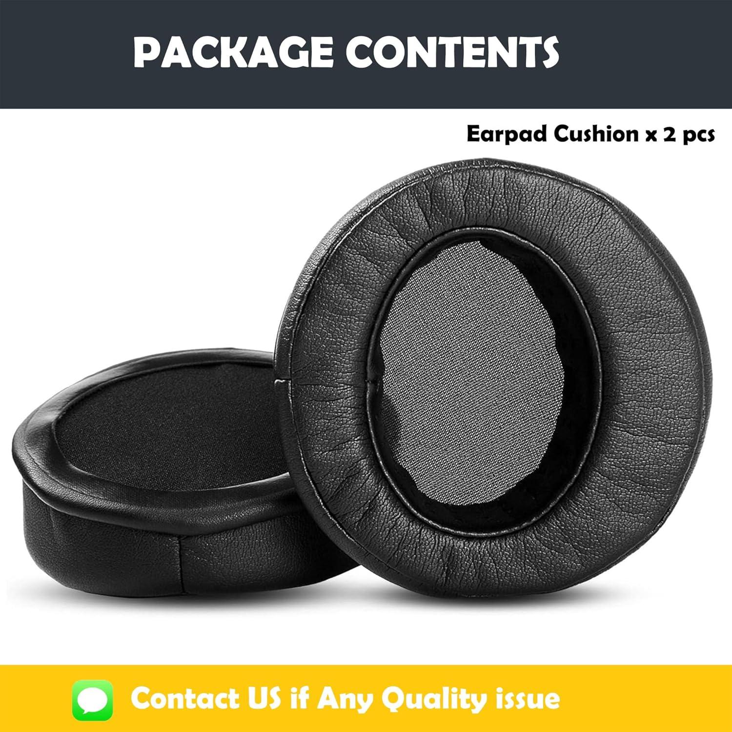 Cojines de Reemplazo para Auriculares Status Audio CB-1 - Cuero de Proteína y Espuma de Memoria