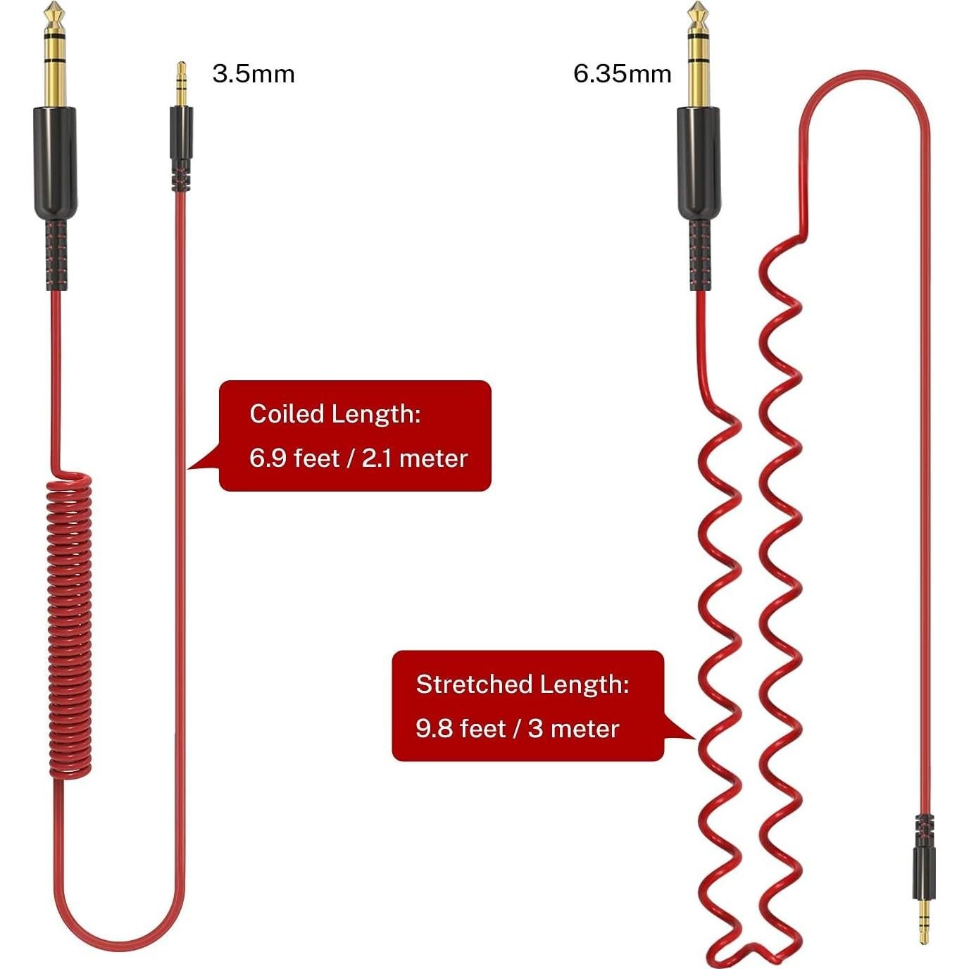 Auriculares Circumaurales OneOdio 50mm con Cable 3m 6.3mm/3.5mm