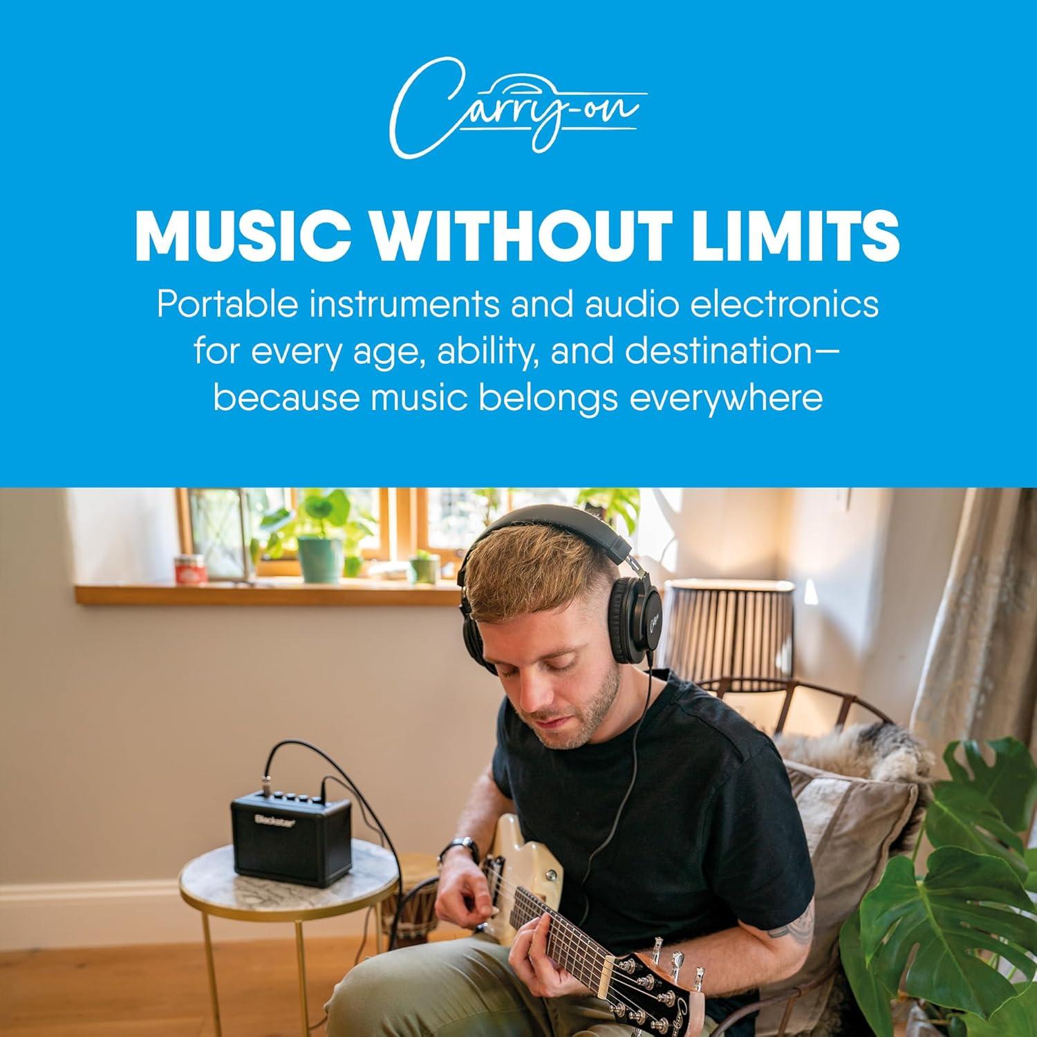 Auriculares de Estudio Carry-On SH100 - 50mm Aislamiento Ruido