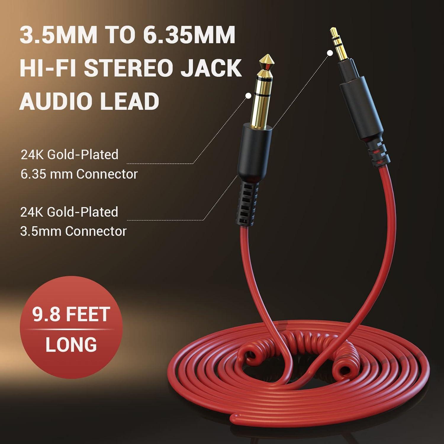 Auriculares con Cable OneOdio A71 HiFi Pro C M 2.99m Rojo