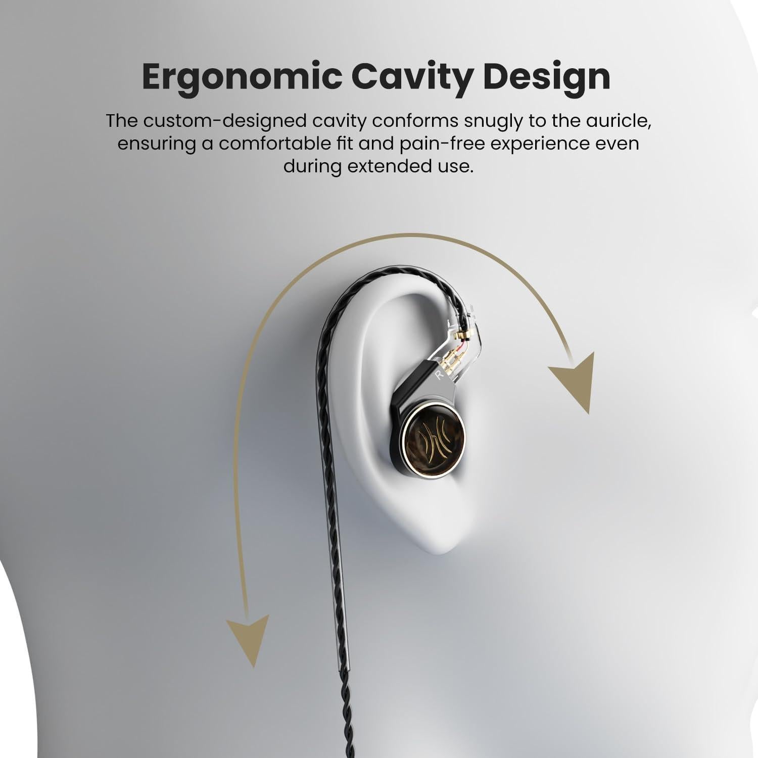 Auriculares OneOdio Master 1 In-Ear Hi-Fi con Cable Tipo-C