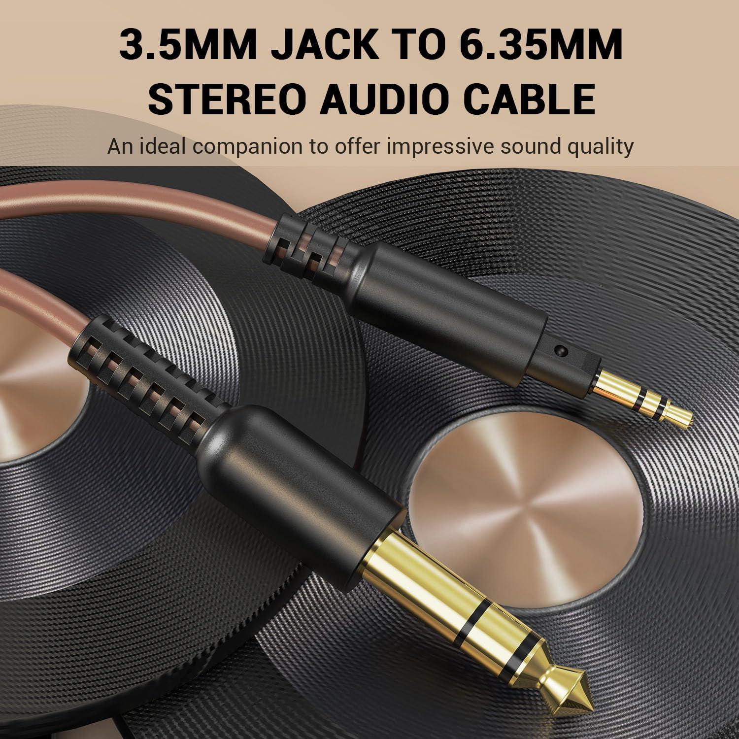 Auriculares con Cable OneOdio A71 HiFi 3.5mm Audio Marrón