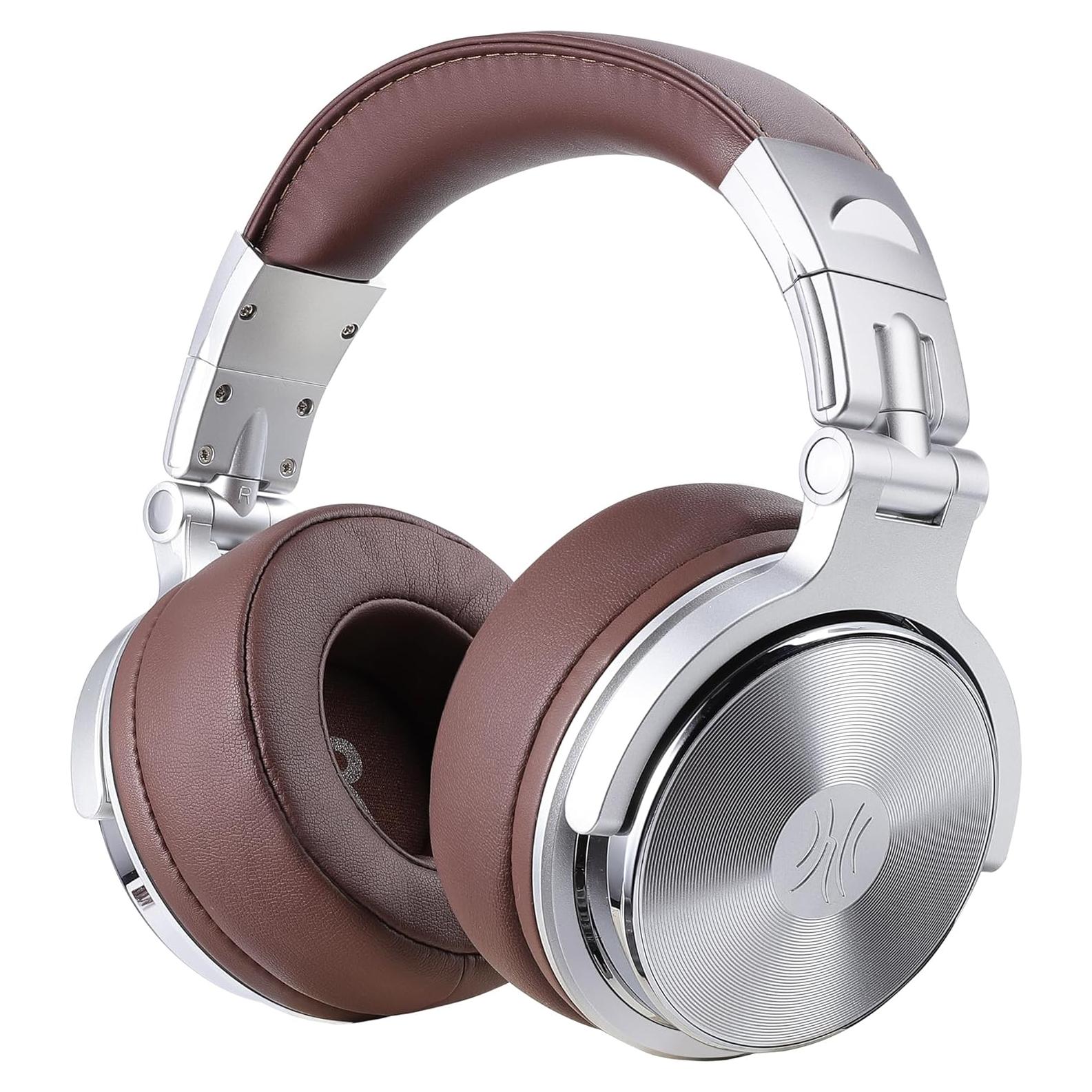 Auriculares OneOdio Pro30 con Cable Alta Resolución Plata