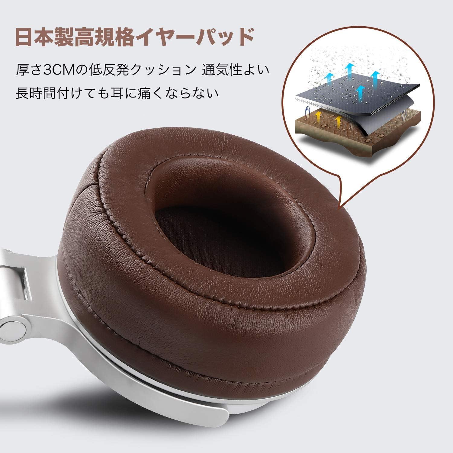 Auriculares OneOdio Pro30 con Cable Alta Resolución Plata