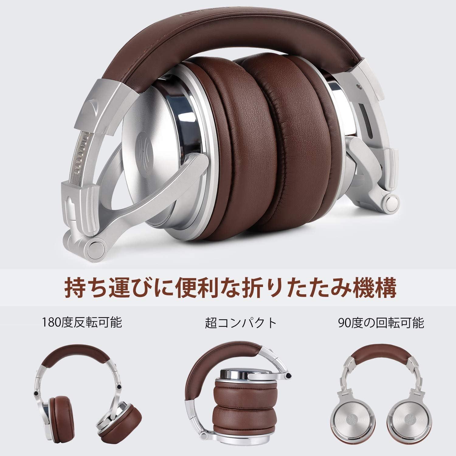 Auriculares OneOdio Pro30 con Cable Alta Resolución Plata