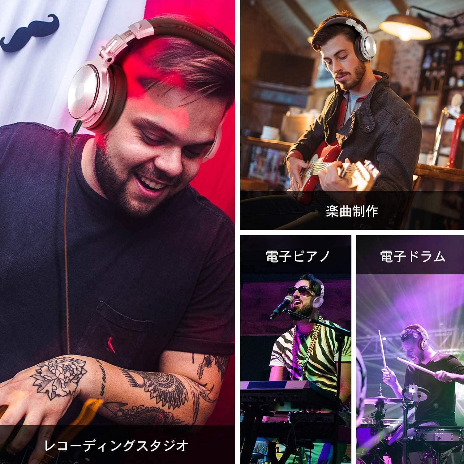 Auriculares OneOdio Pro30 con Cable Alta Resolución Plata