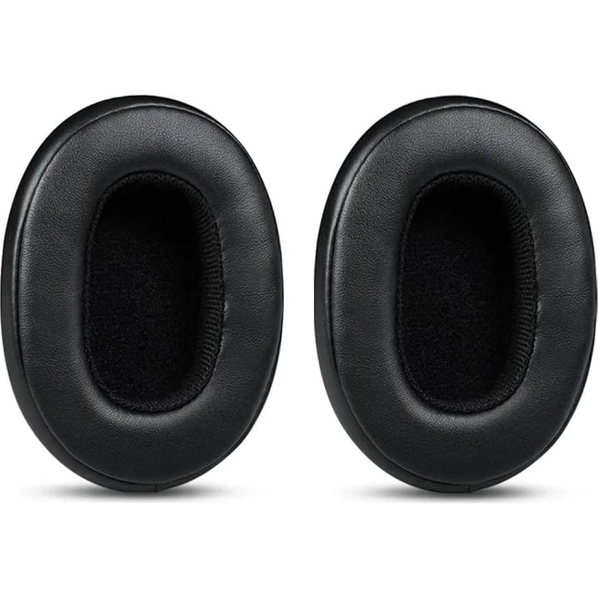 Replacement Ear Pads for Skullcandy Crusher Wireless Crusher Evo Crusher ANC Hesh 3 Headphone Soft Foam Ear Cushions Cover Cup, Protein Leather Earpad Earmuffs, Black
