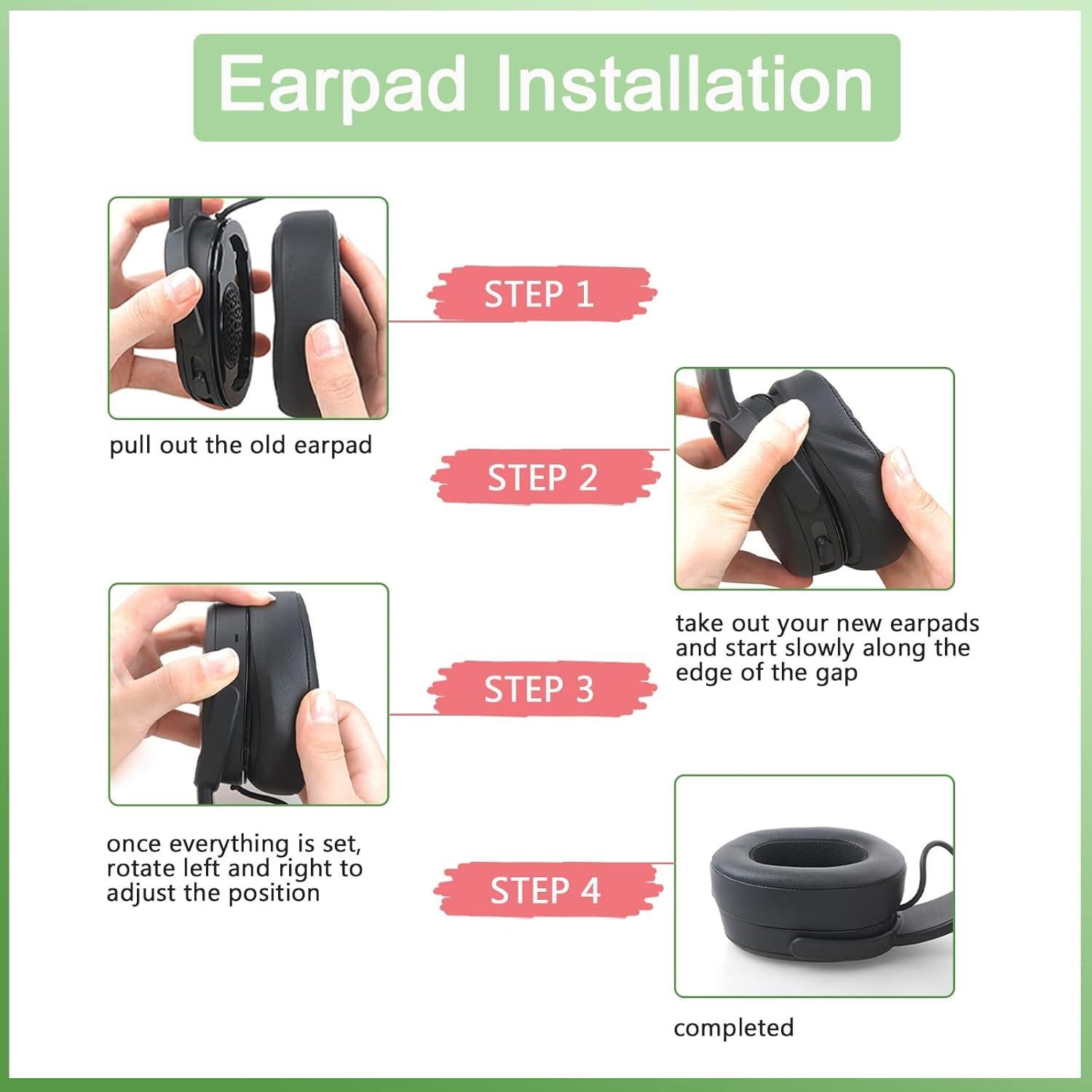 Almohadillas de Reemplazo Skullcandy Crusher EVO - Espuma de Memoria