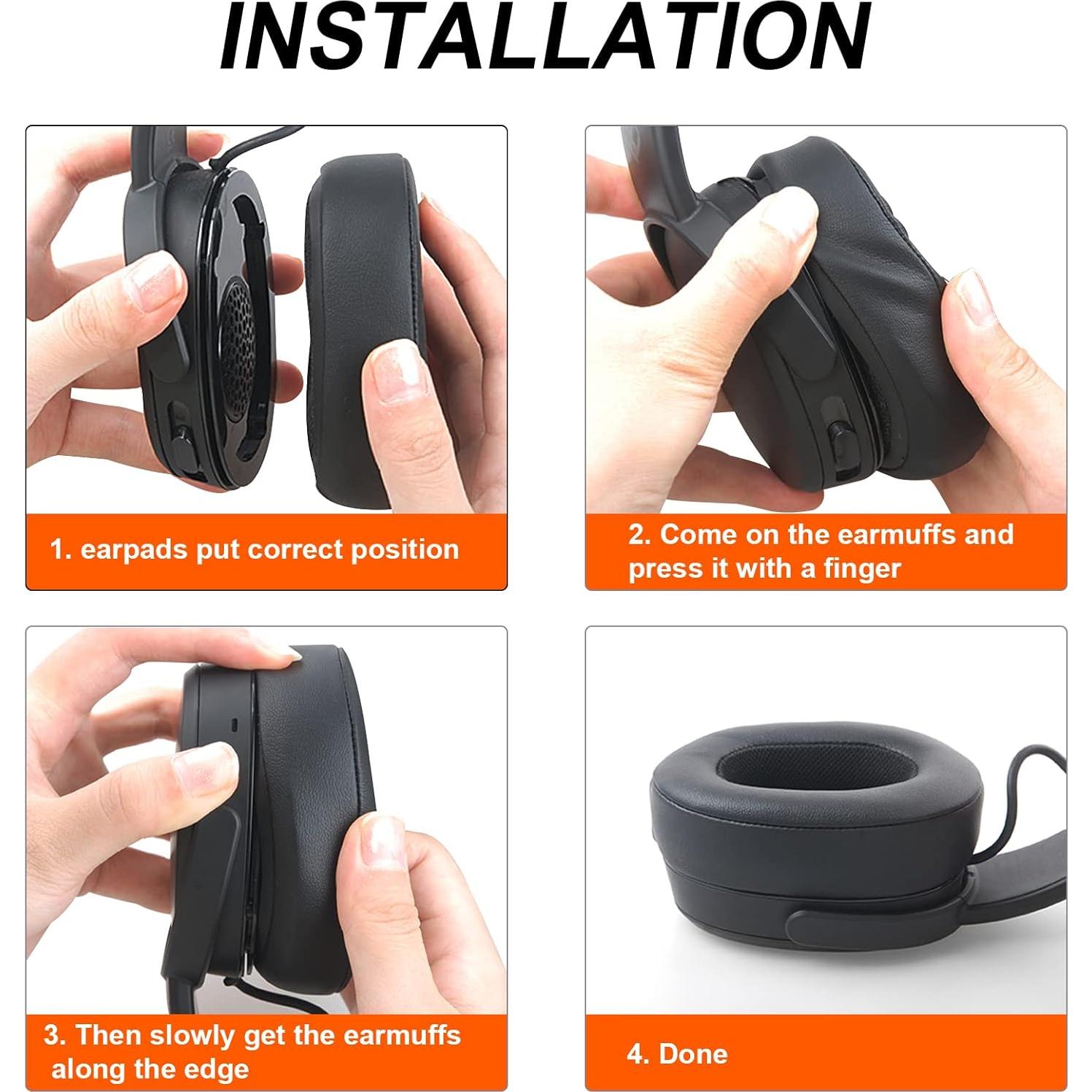 Almohadillas de Repuesto Skullcandy Crusher Wireless - Cuero