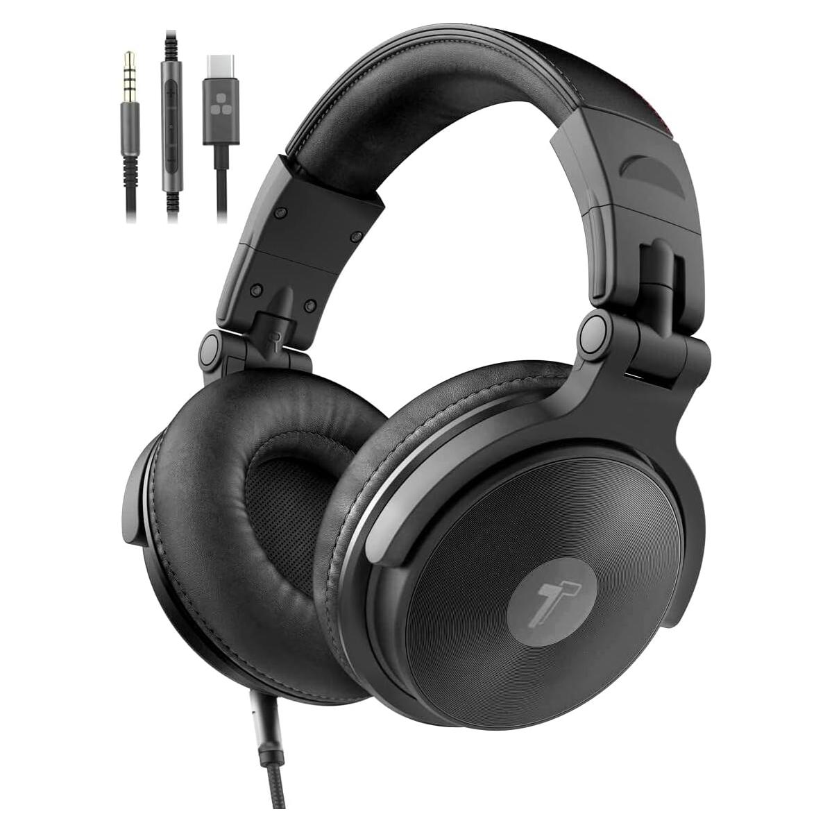 Audífonos DJ Thore V200 Pro USB-C Cerrados de Estudio