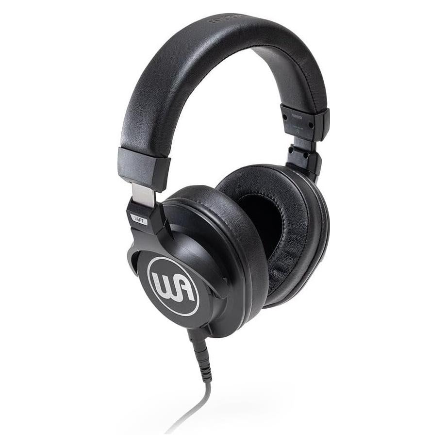 Warm Audio WA-HRT Headroom, Closed Studio Headphones (45 mm Neodymium Driver, Interchangeable Ear Pads, for Monitoring & Recording), Black