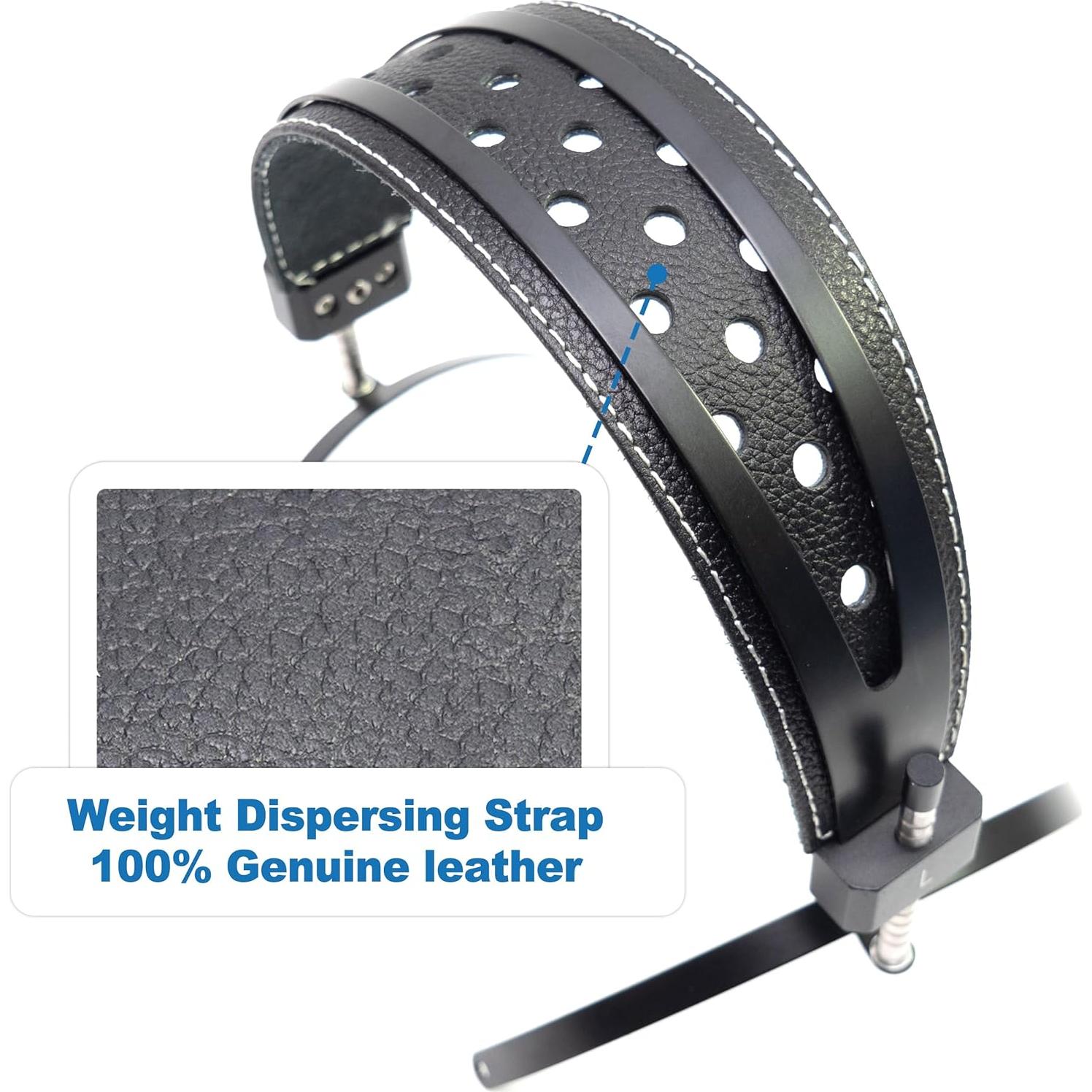 Diadema de metal Voarmaks para auriculares Hifiman SUNDARA