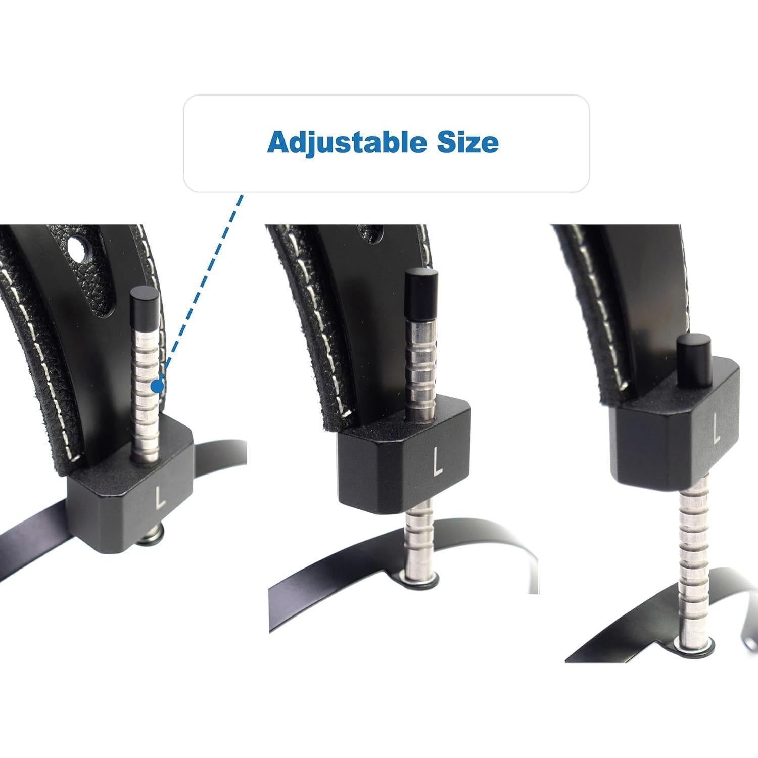 Diadema de metal Voarmaks para auriculares Hifiman SUNDARA