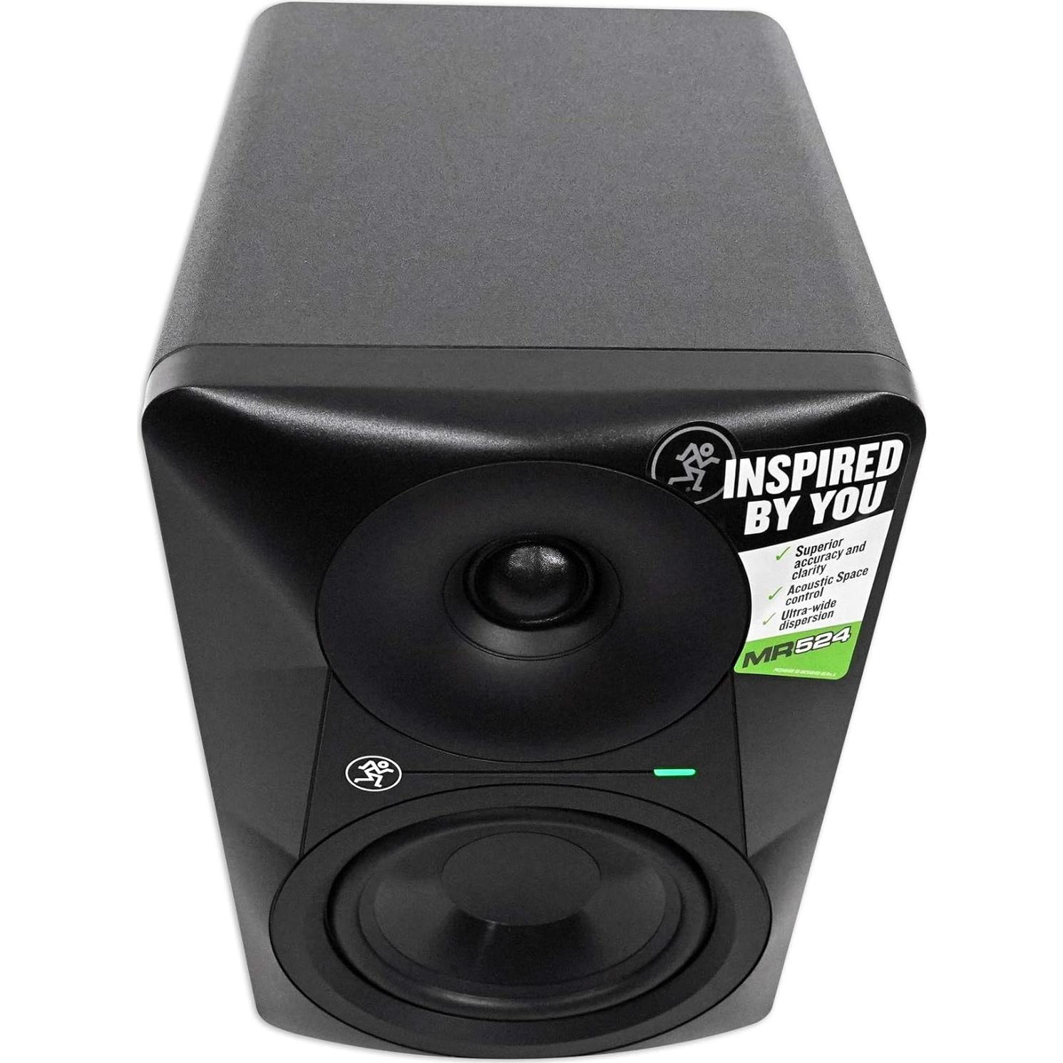 Mackie MR524 5" Monitor de Estudio Activo 50W + Auriculares Samson SR350