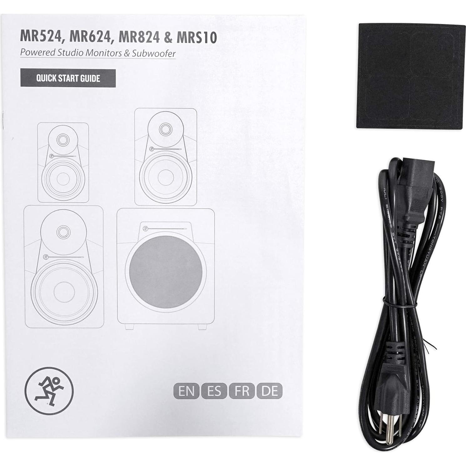 Mackie MR524 5" Monitor de Estudio Activo 50W + Auriculares Samson SR350