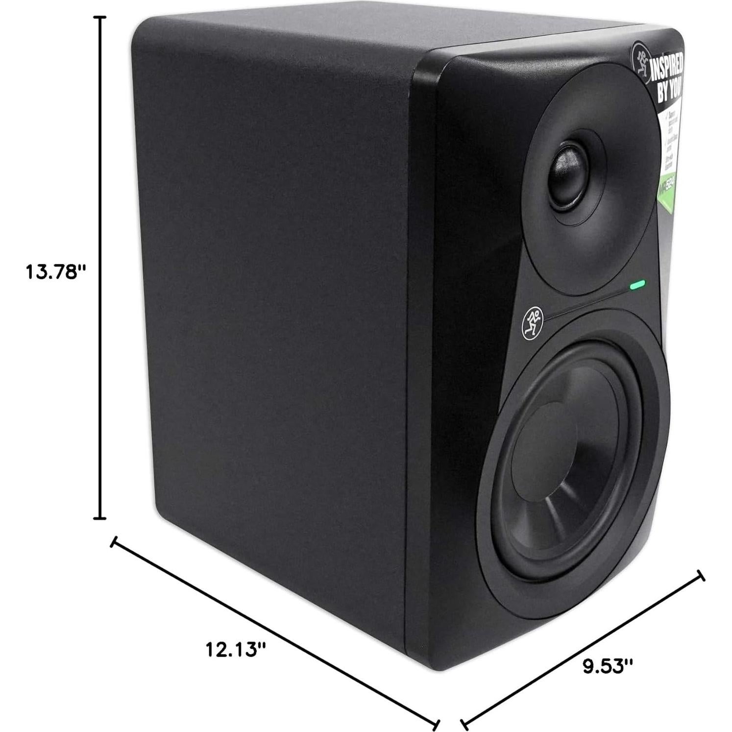 Mackie MR524 5" Monitor de Estudio Activo 50W + Auriculares Samson SR350