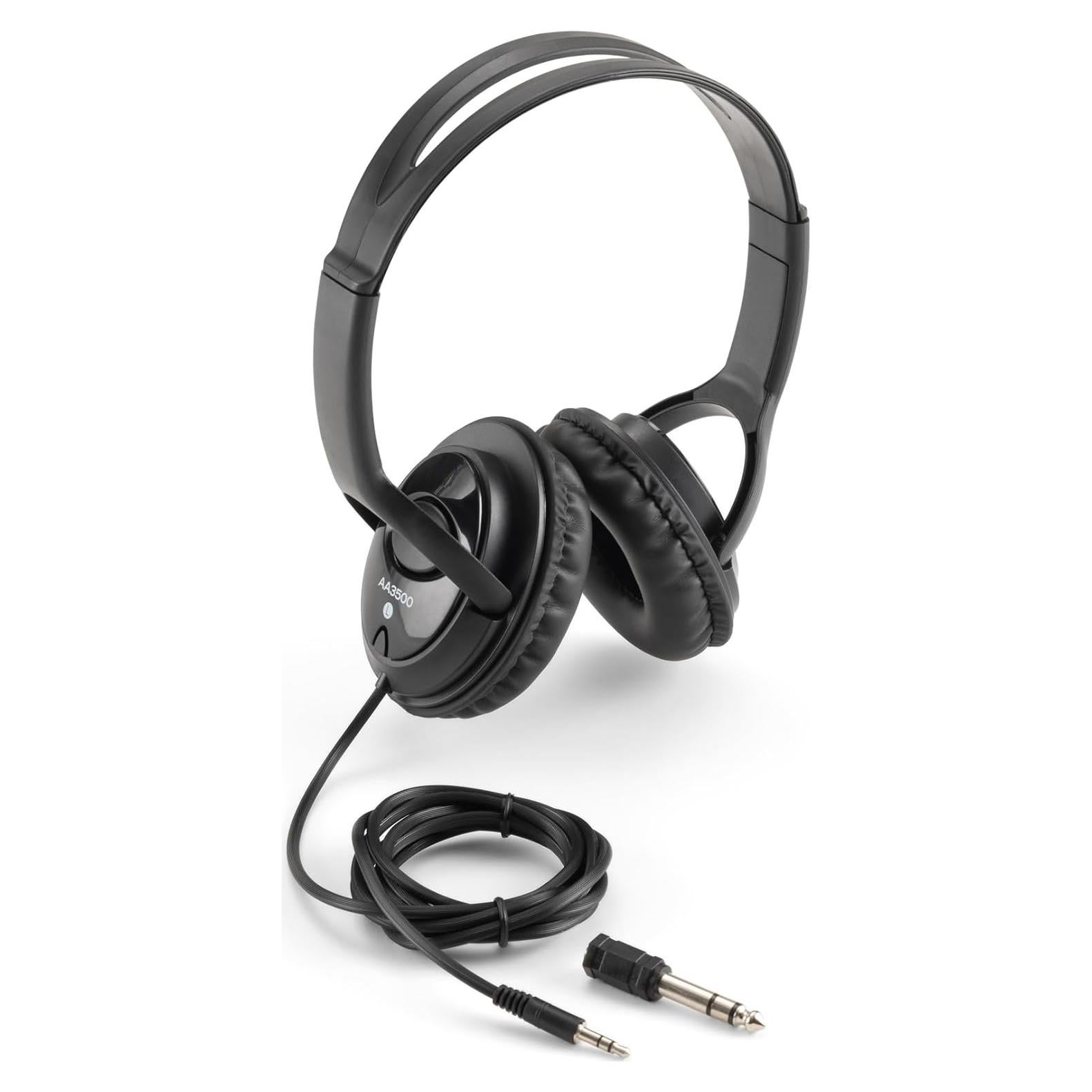 Auriculares On-Stage AA3500 con Cable 1.8m, Sonido Detallado