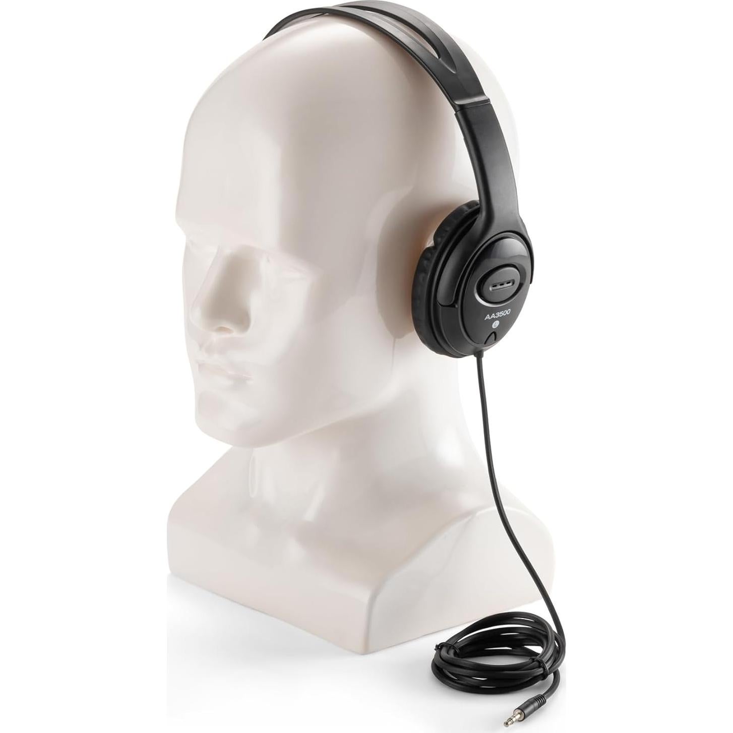 Auriculares On-Stage AA3500 con Cable 1.8m, Sonido Detallado