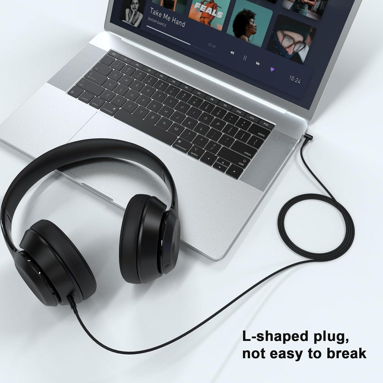 Cable de audio de reemplazo 3.5mm Arzweyk 1.2m para Sony