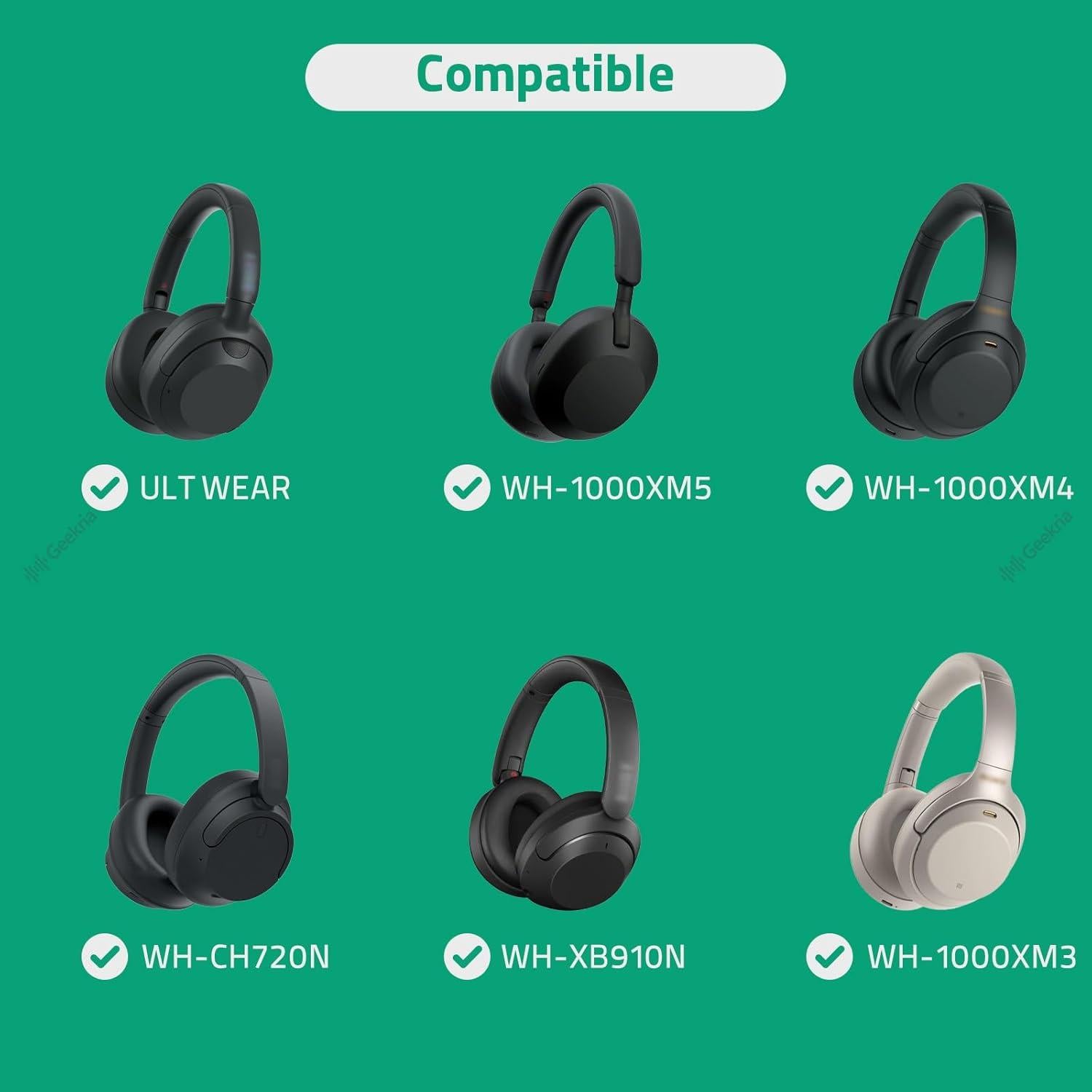 Cable USB-C a Audio GEEKRIA con Micrófono 1.2m Compatible Sony