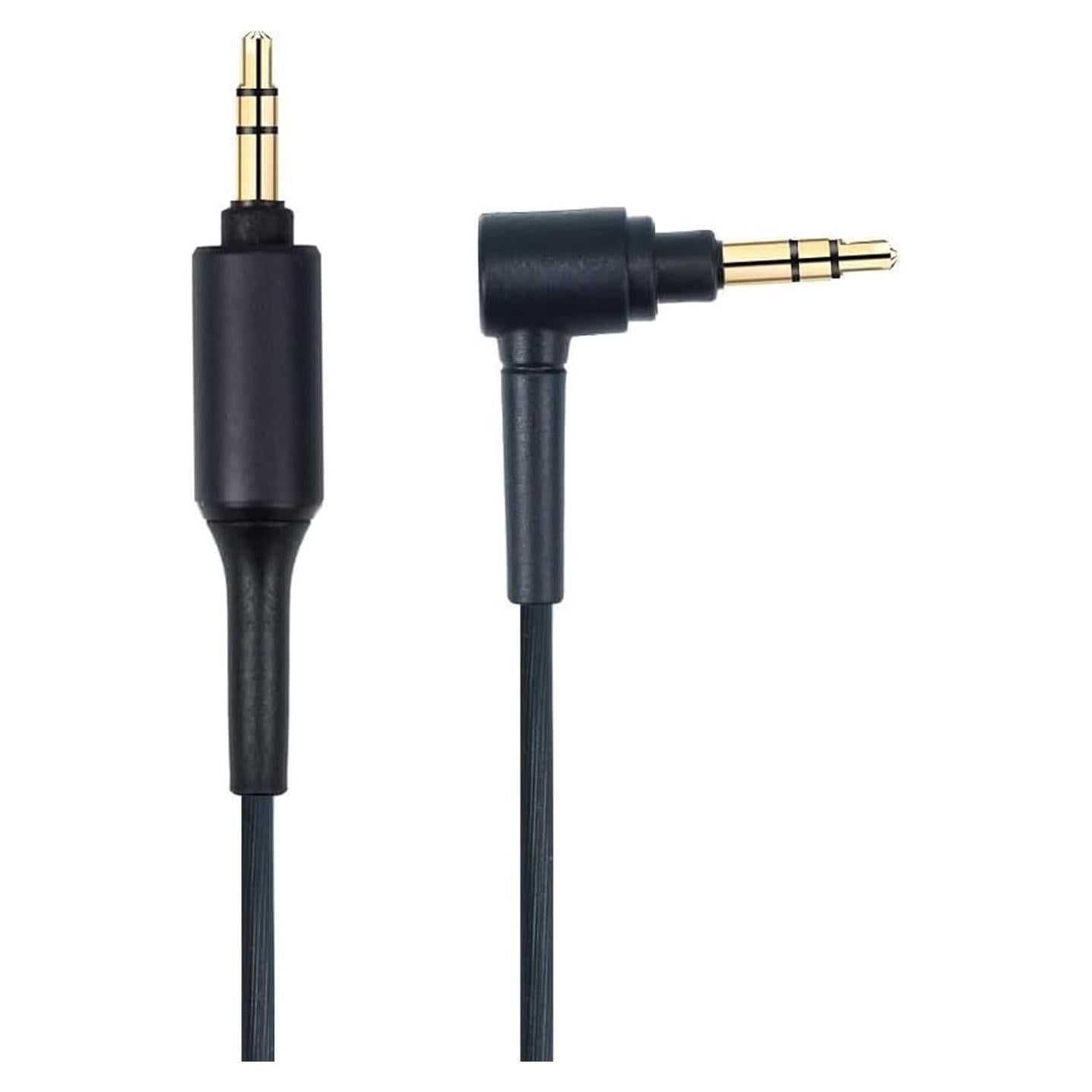 Cable de audio Aux 3.5mm para auriculares Sony - 1.5m Negro