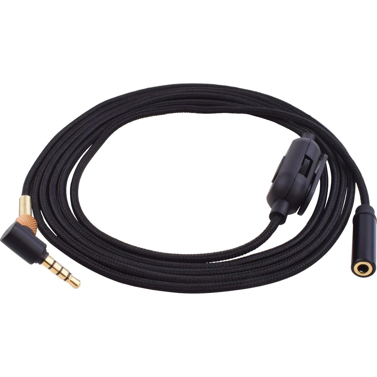 WH-1000XM5 Headphone Cable Extension Cord Wire Aux 3.5mm Male to Female Audio Jack Cable Headphone Splitter Compatible with Sony MDR-100ABN MDR-1A WH-1000xm4 WH-1000xm3 Wireless Headphones