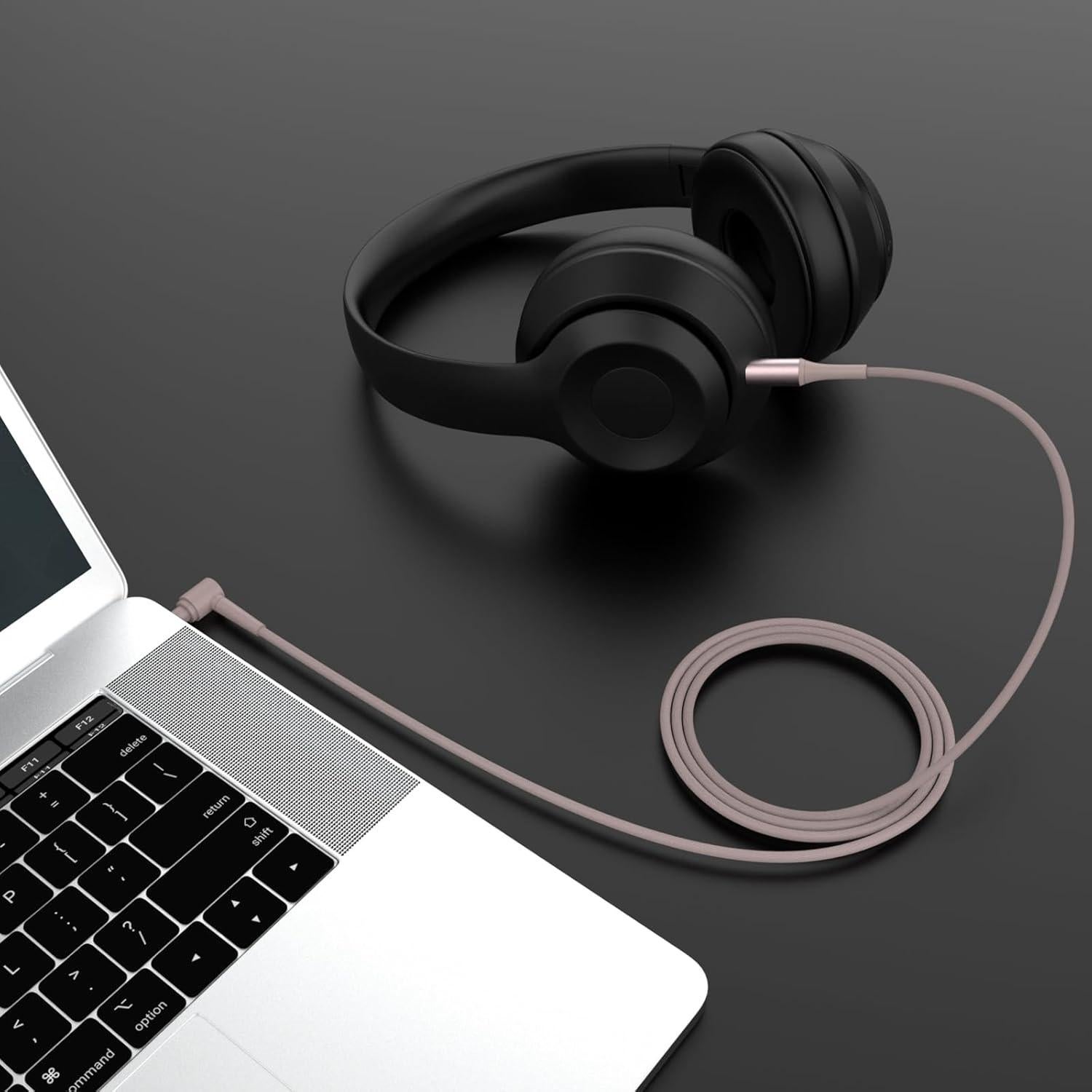 Cable de Auriculares de Reemplazo Lusgawer 150cm Dorado