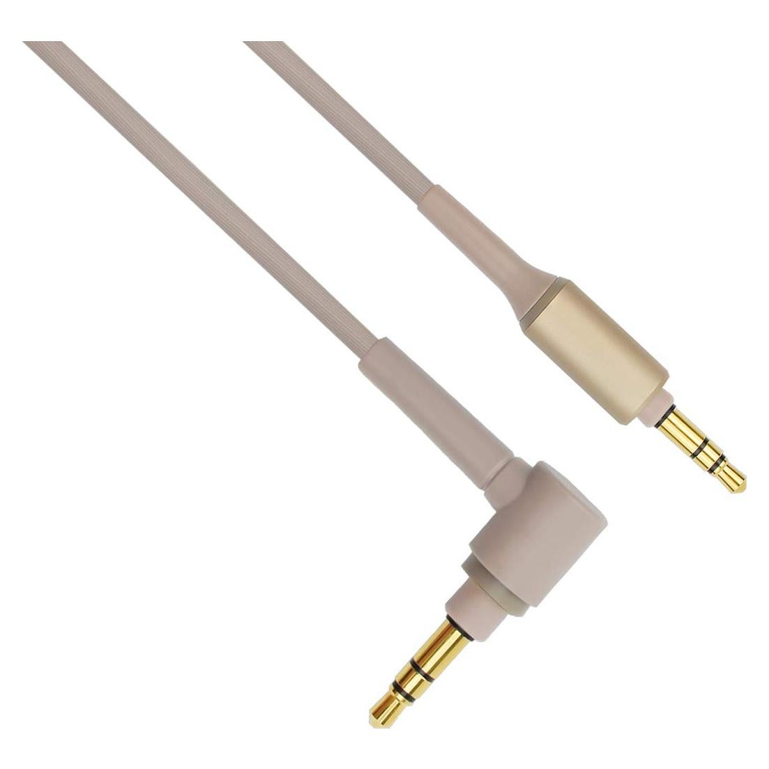 Cable de audio Sqrmekoko 1.5M chapado en oro 3.5mm para Sony