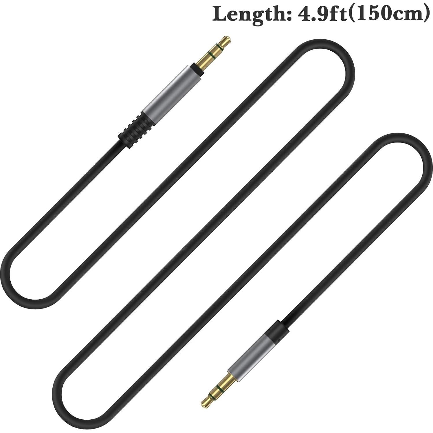 Cable de audio Linkidea AUX 3.5mm para auriculares 1.5m