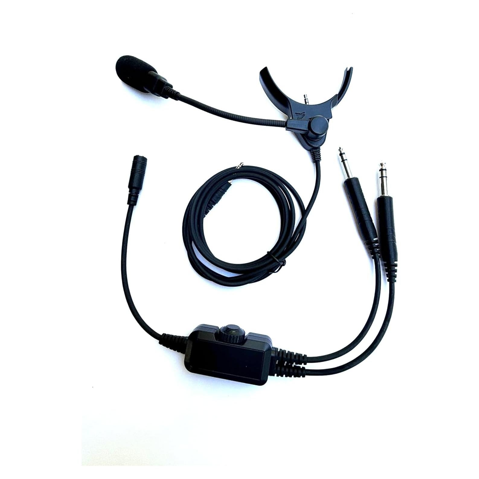Micrófono de Aviación Crystal Mic para Auriculares Sony WH-1000XM3