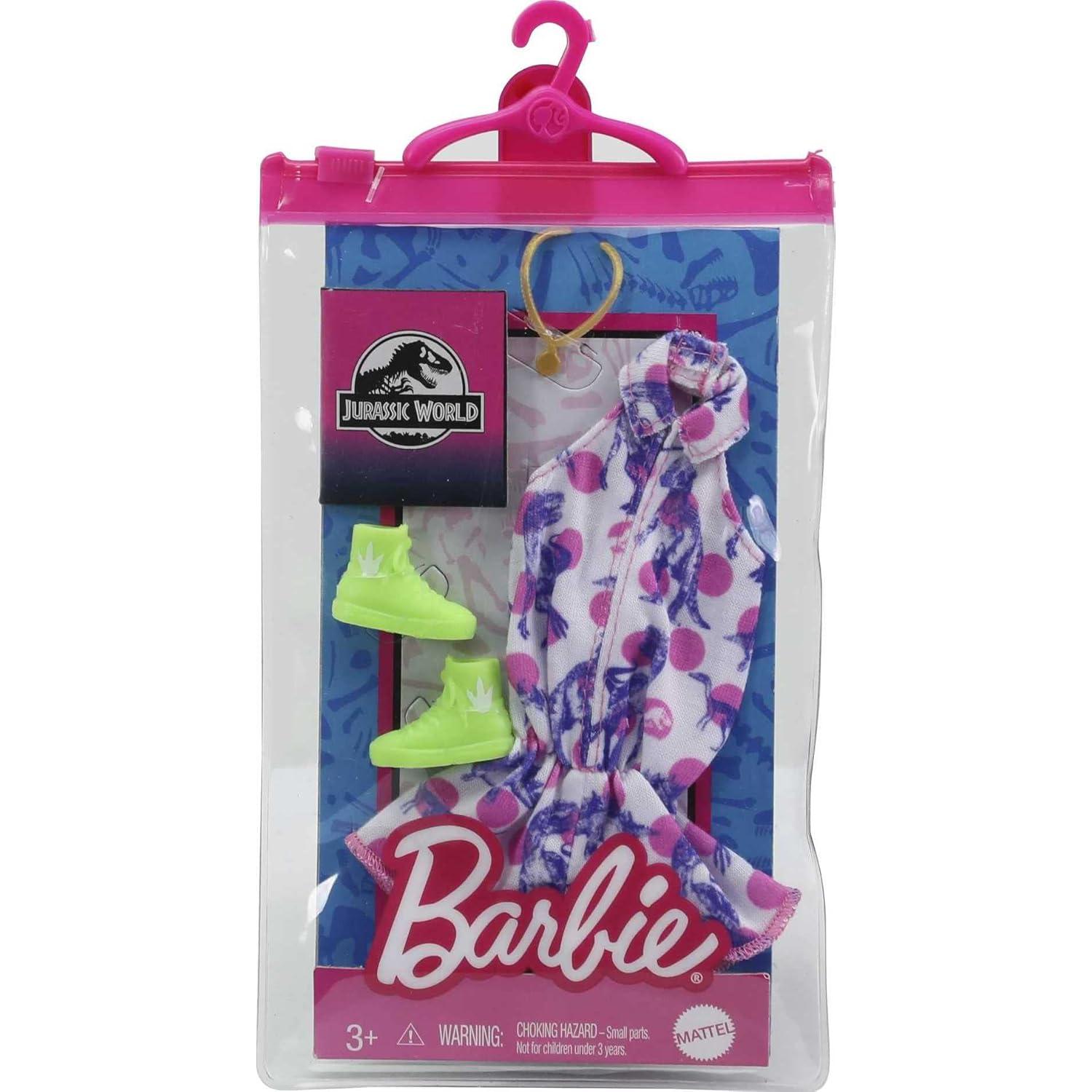 Ropa de Muñeca Barbie Jurassic World: Dominion - Mono Corto y Accesorios