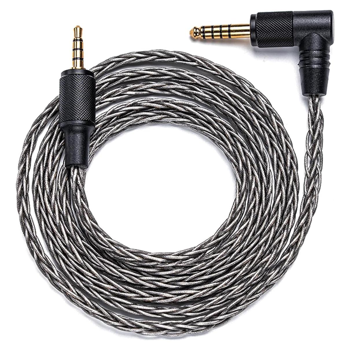 Cable de audio 4.4mm a 3.5mm Herdslive 1.2m para auriculares
