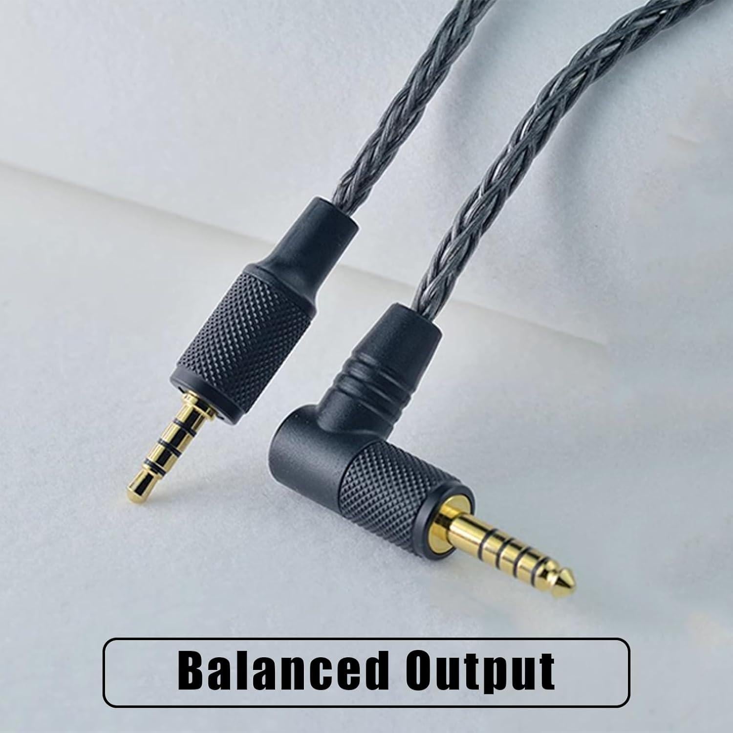 Cable de audio 4.4mm a 3.5mm Herdslive 1.2m para auriculares