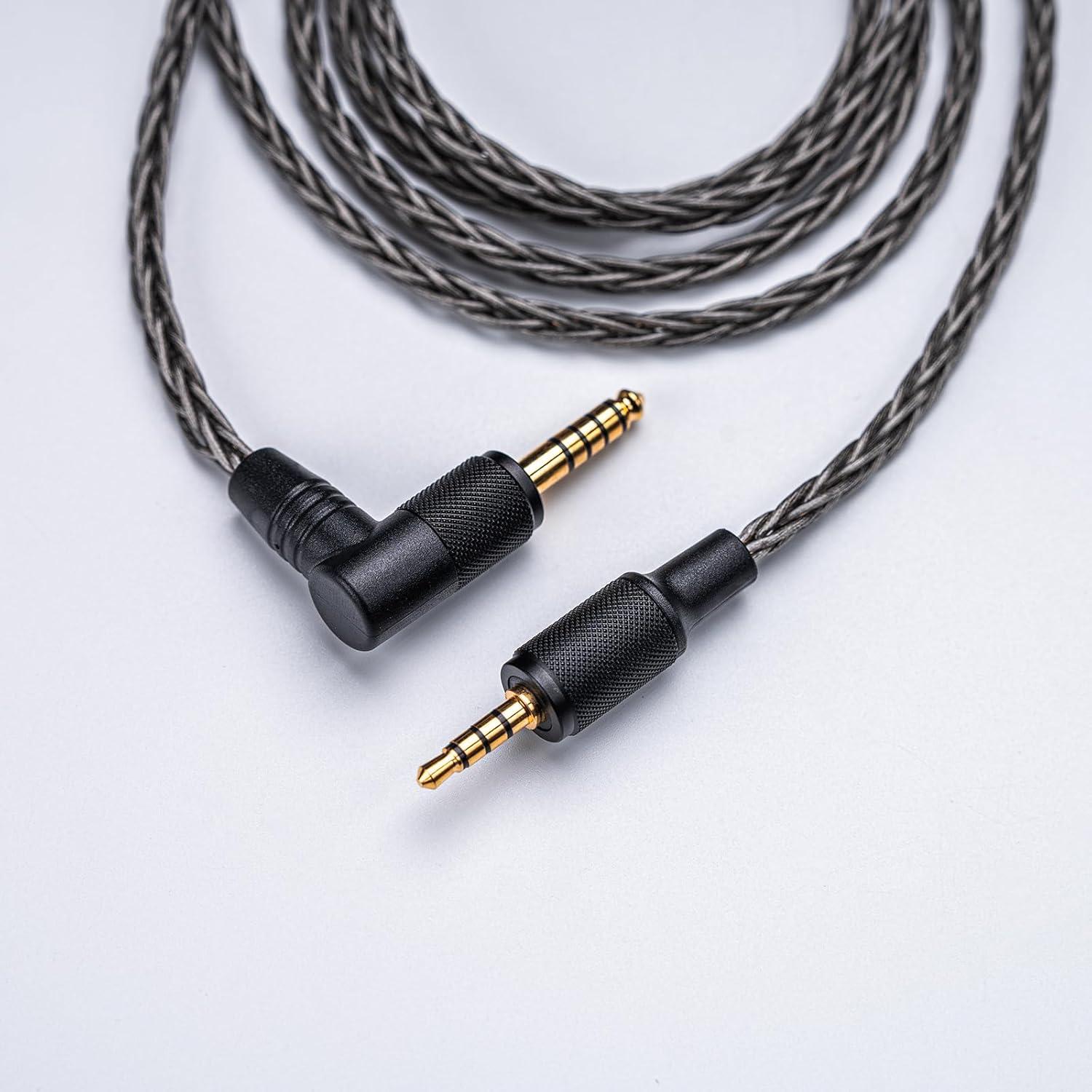 Cable de audio 4.4mm a 3.5mm Herdslive 1.2m para auriculares