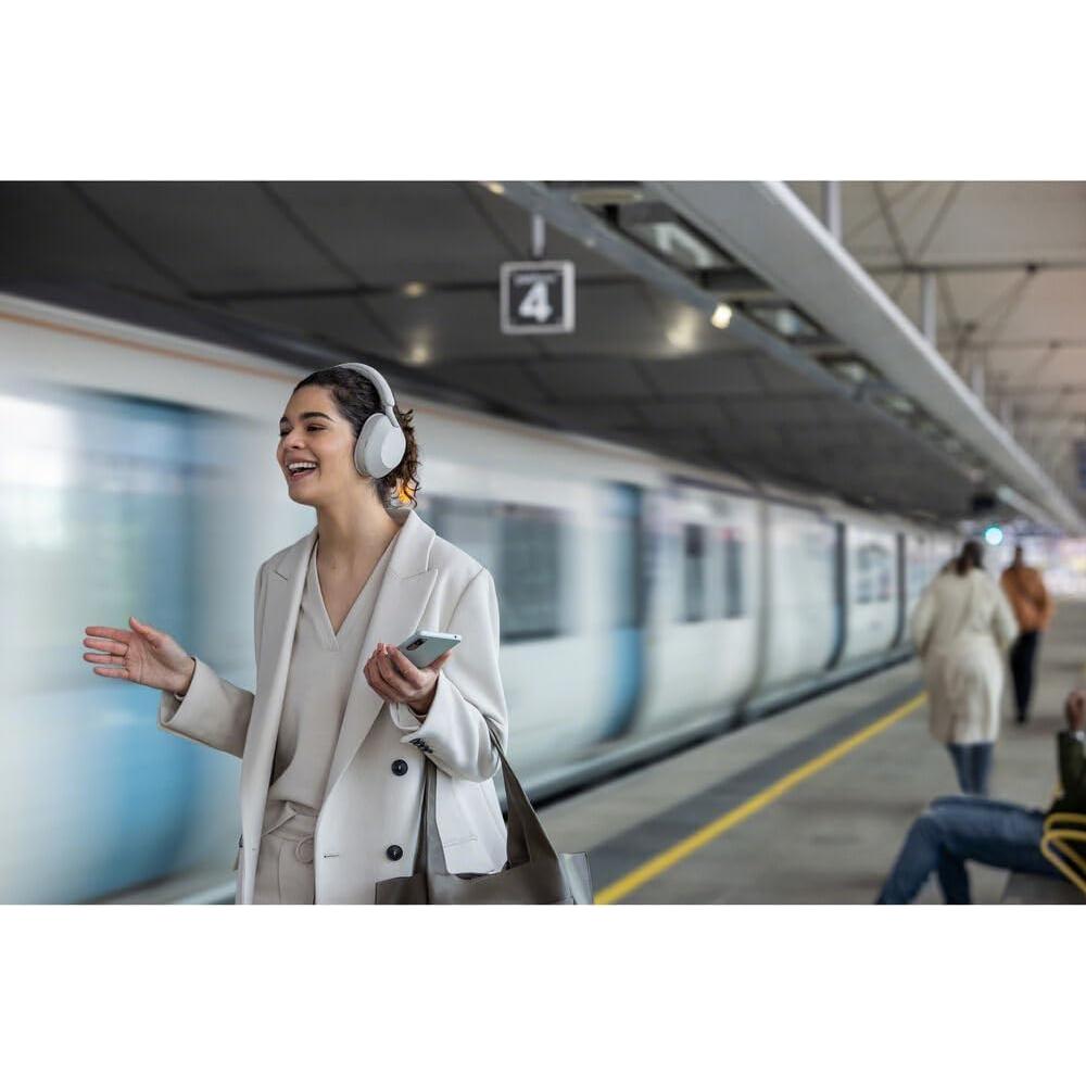 Auriculares Inalámbricos Sony WH-1000XM5 con ANC Plata