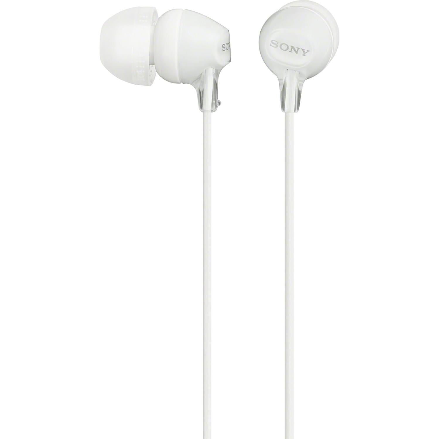 Auriculares Intrauditivos Sony MDREX15LP Blancos - Paquete de 2
