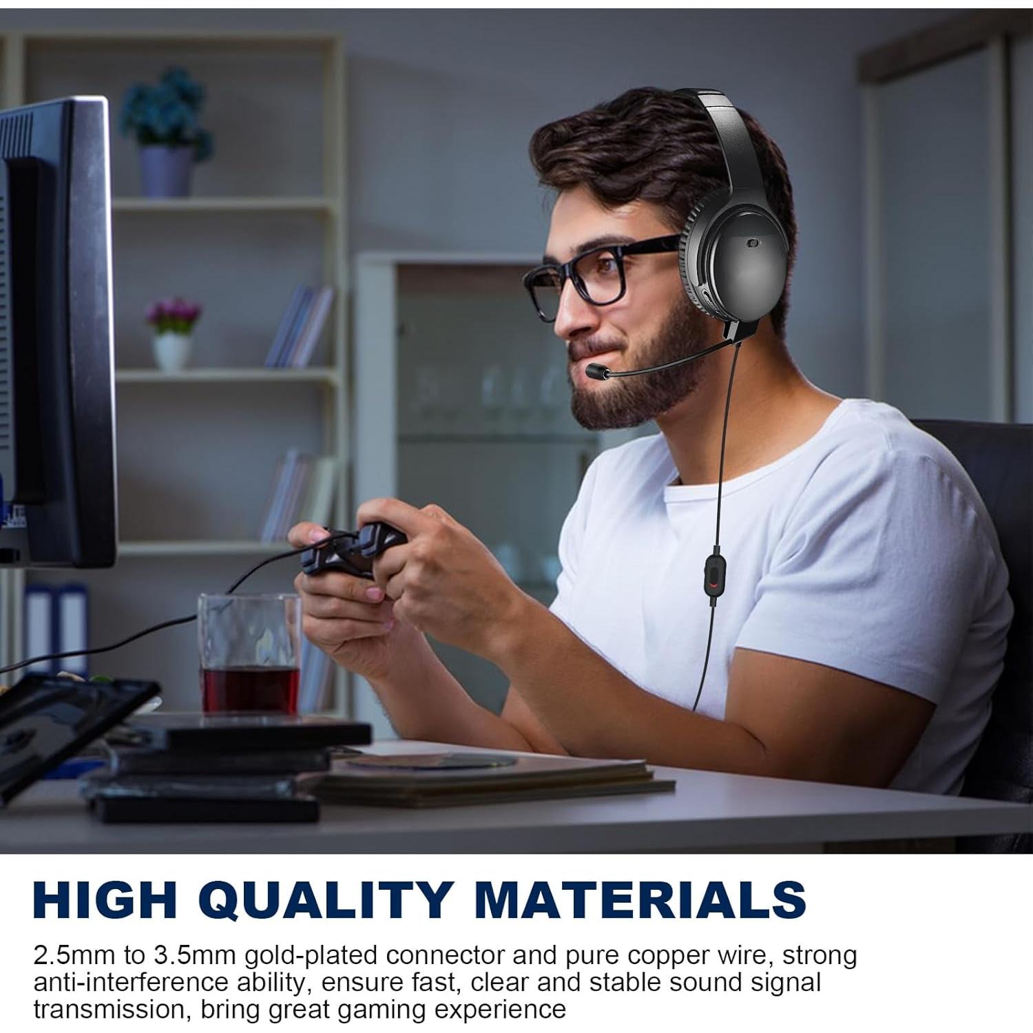 Micrófono Boom Zosvoses para Bose QuietComfort 35 II - 1.83m