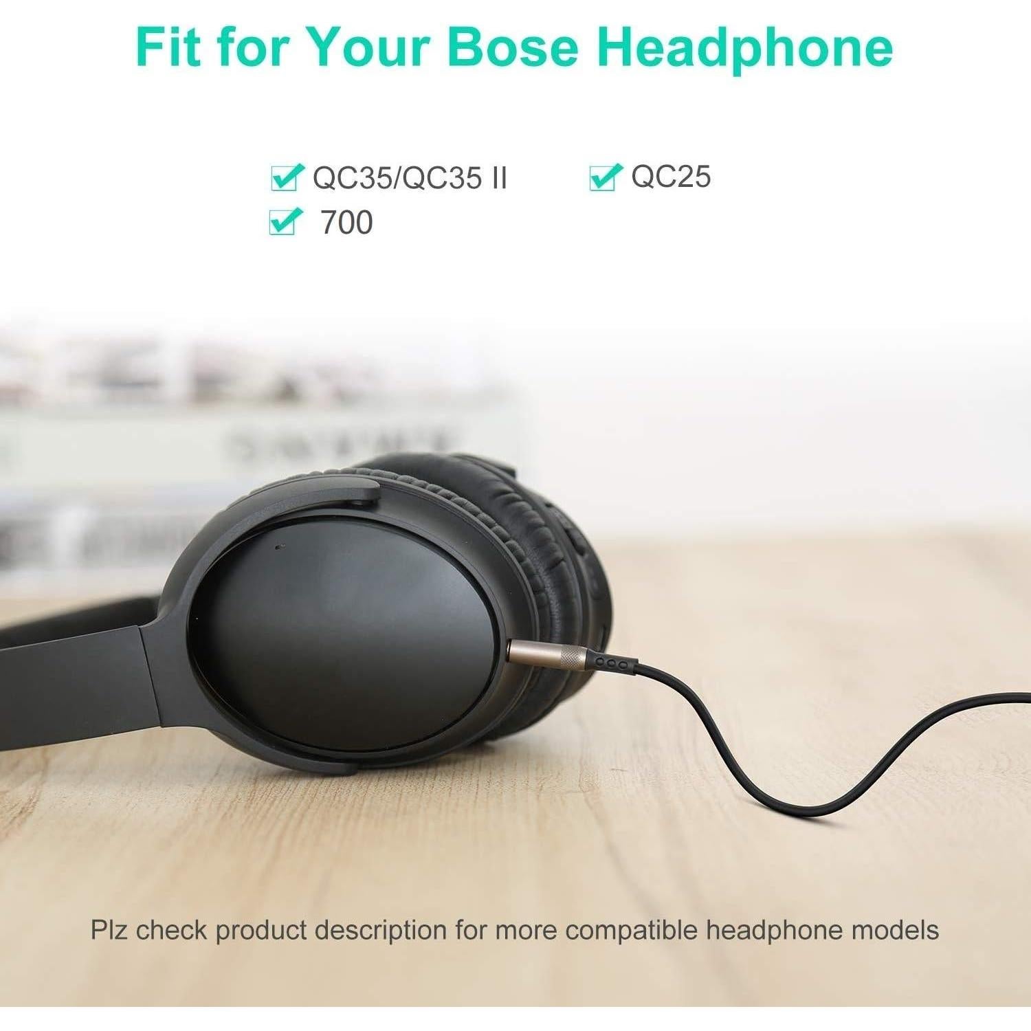 Cable Aux Mr Rex 2 Metros 3.5mm a 2.5mm Compatible Bose JBL