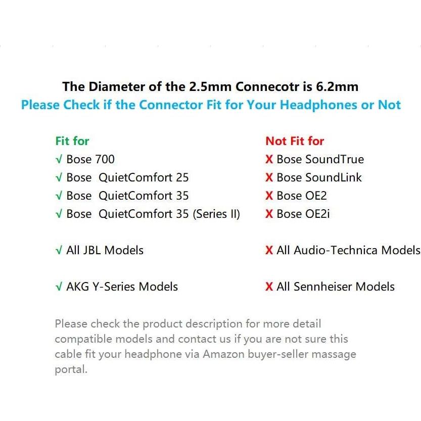 Cable Aux Mr Rex 2 Metros 3.5mm a 2.5mm Compatible Bose JBL