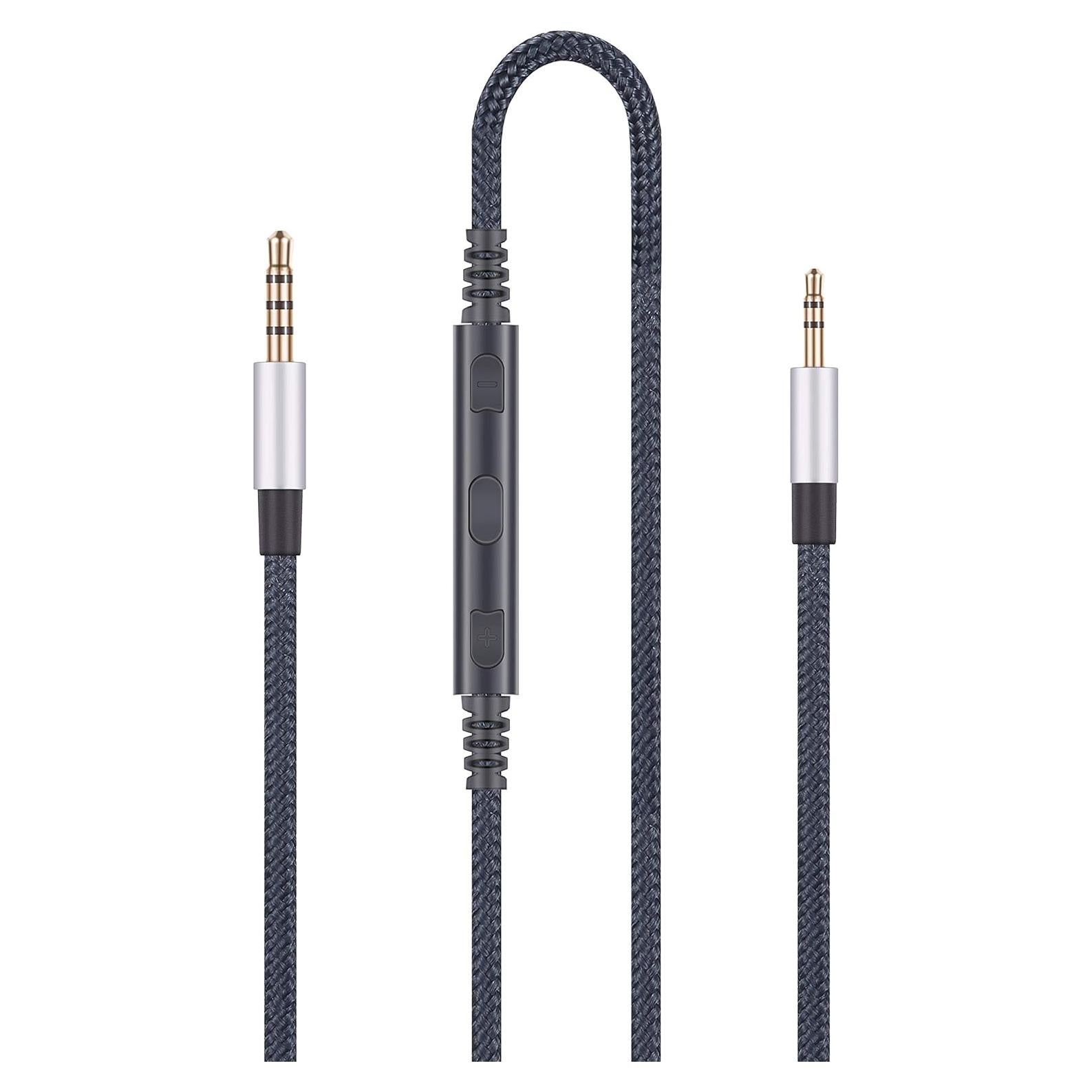 Cable AUX 3.5mm a 2.5mm ABLET con Micrófono y Control Remoto