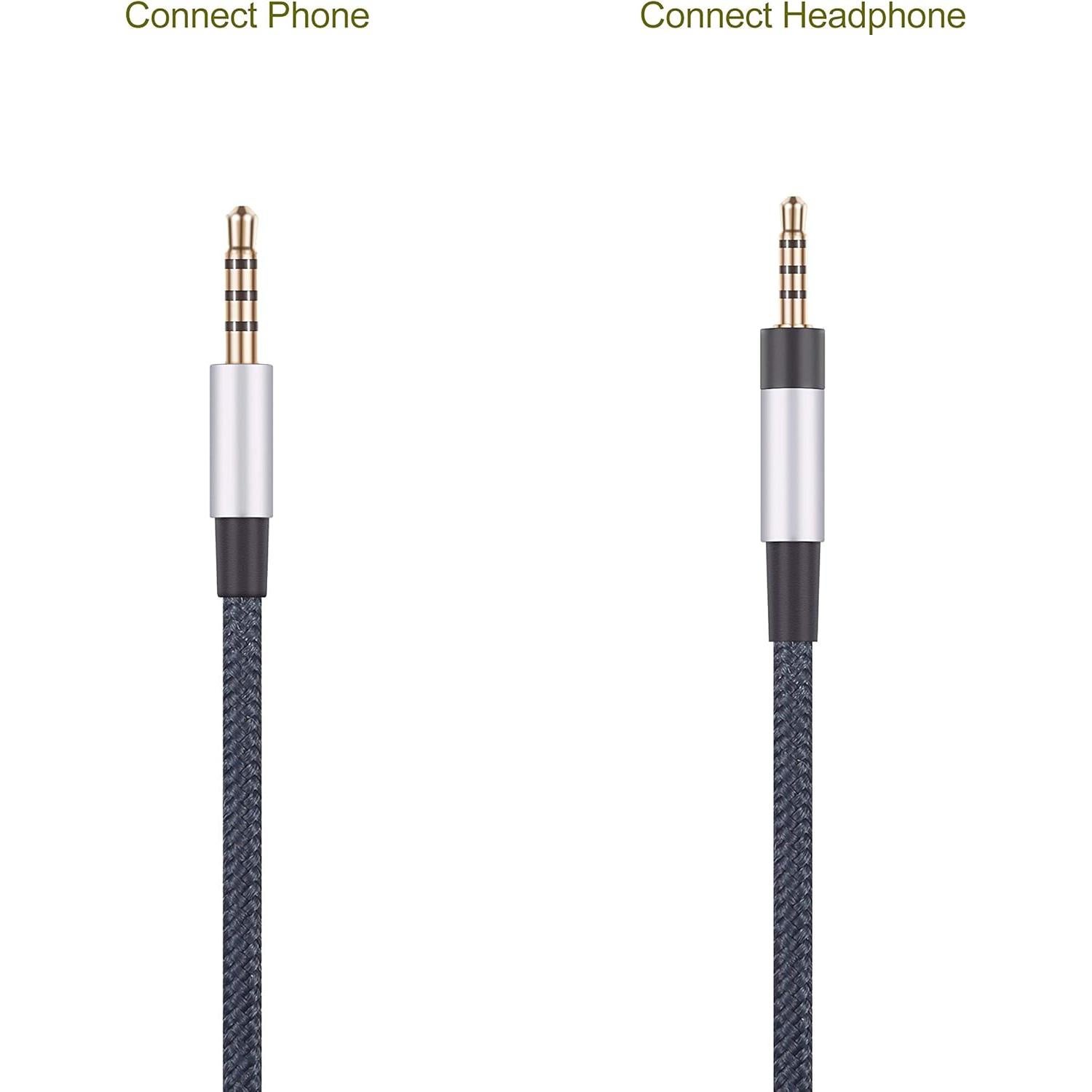 Cable AUX 3.5mm a 2.5mm ABLET con Micrófono y Control Remoto