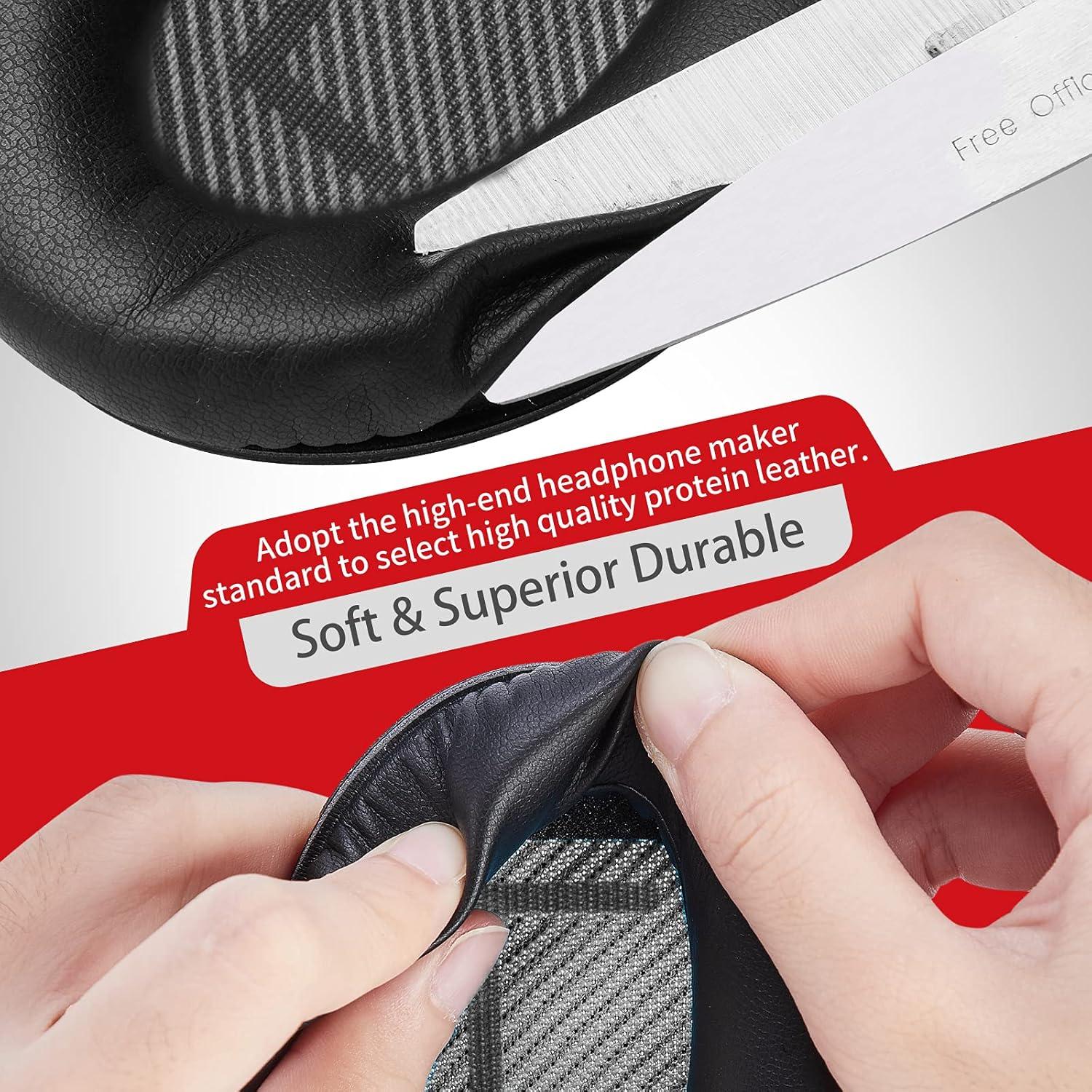 Almohadillas de Reemplazo Krone Kalpasmos para Auriculares Bose - Negro